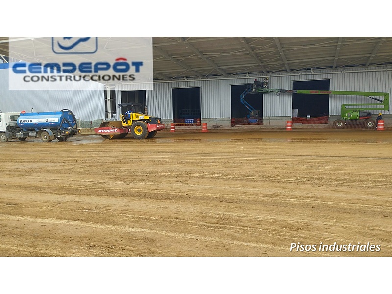 Construcción pisos Industriales Quito