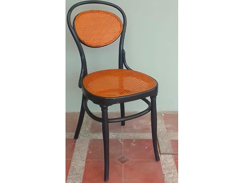 Silla Esterilla Madera Antigua Ecuador