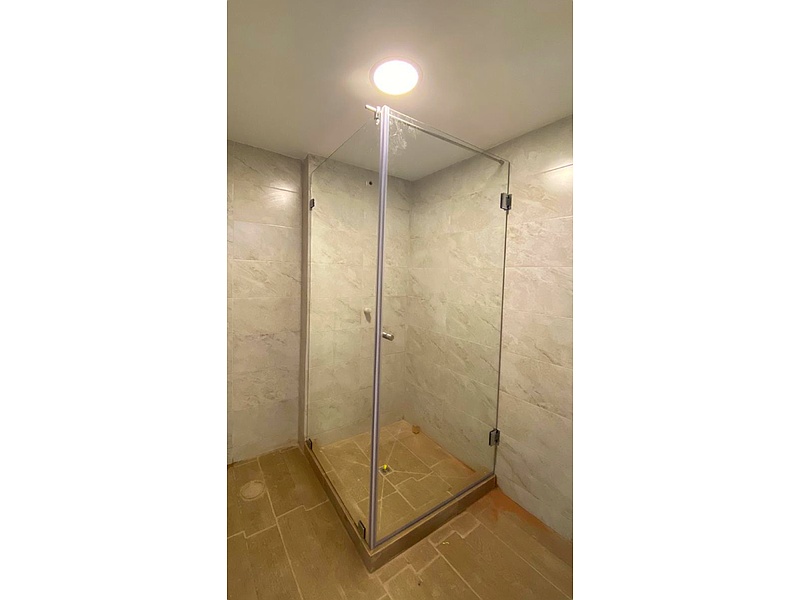 Cabina Baño Vidrio Moderno Riobamba