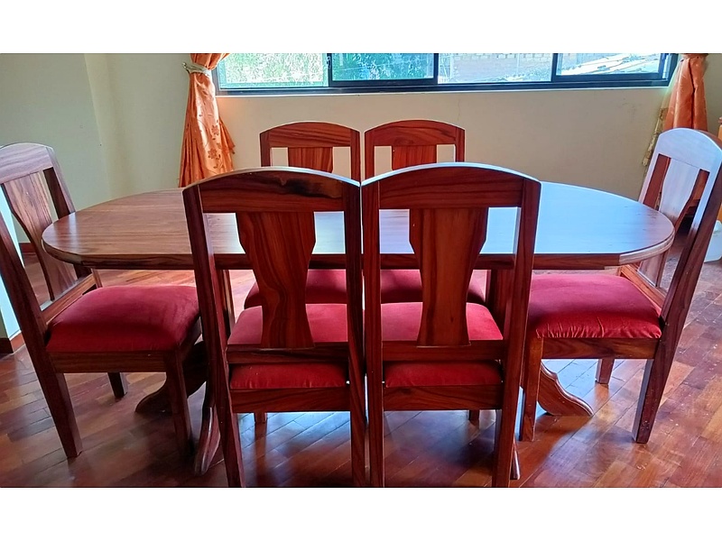 Juego Mesa Comedor Elegante Loja