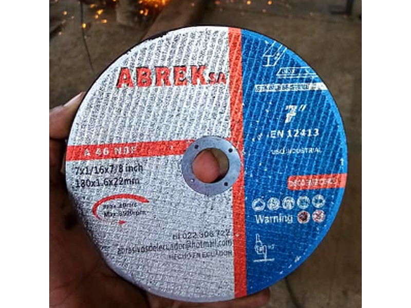 Disco de corte de 7" Ecuador