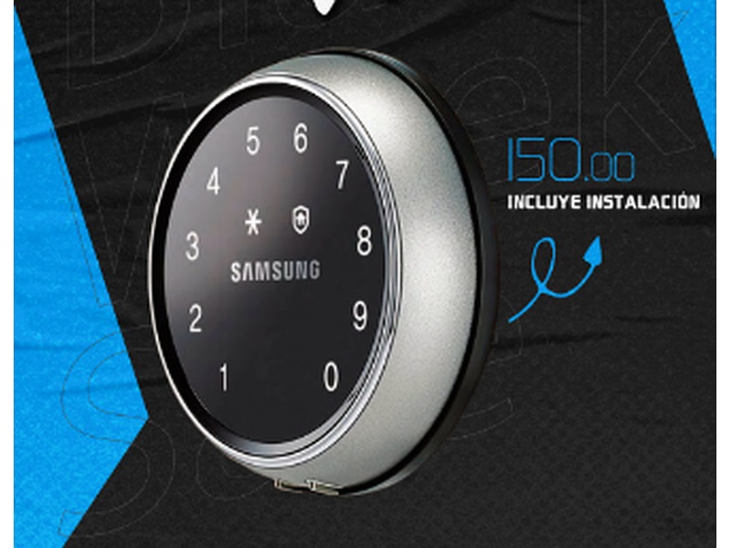 Cerradura Digital Samsung Ecuador
