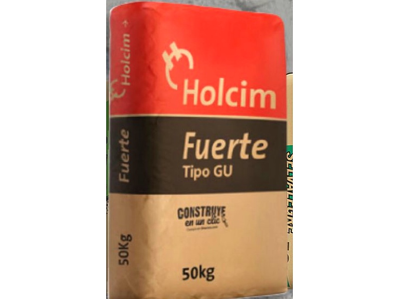 Cemento Holcim de 50kg tipo GU ECUADOR