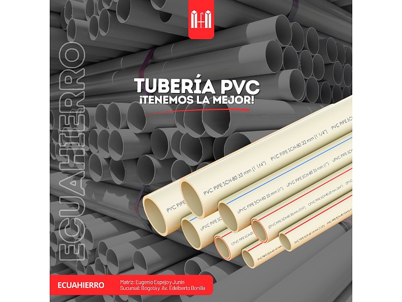 Tibería PVC Ecuador