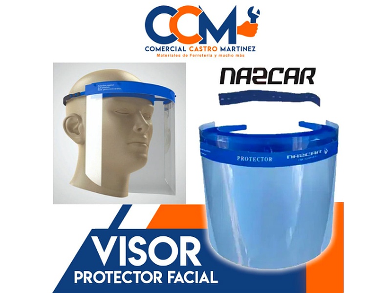 Visores para Protección Facial NAZCAR Ecuador