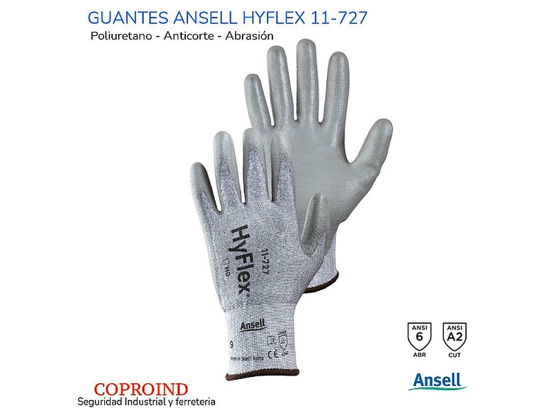 GUANTES ANSELL HYFLEX 11-727 ECUADOR