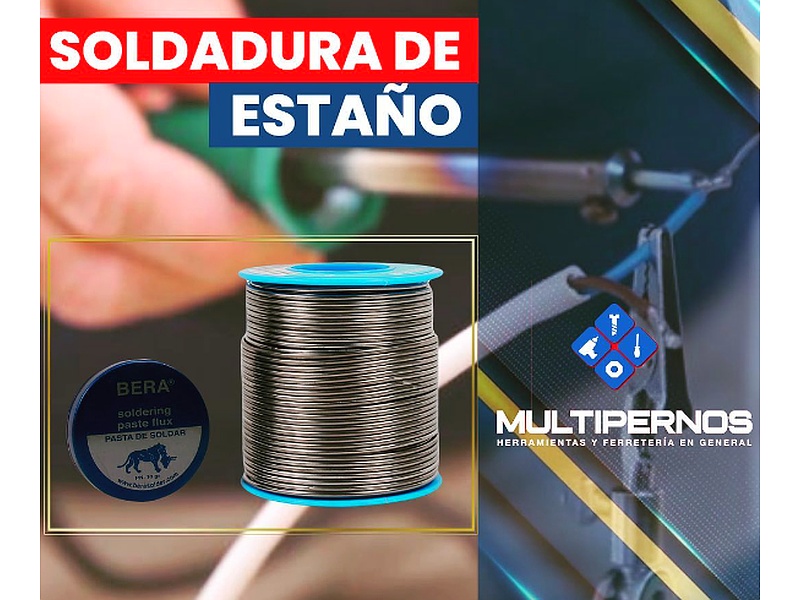  Soldadura Estaño BERA Plomo Ecuador