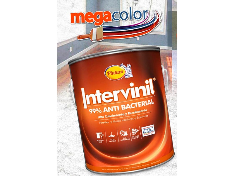 Pintura Inter Vinil Ecuador MegaColor