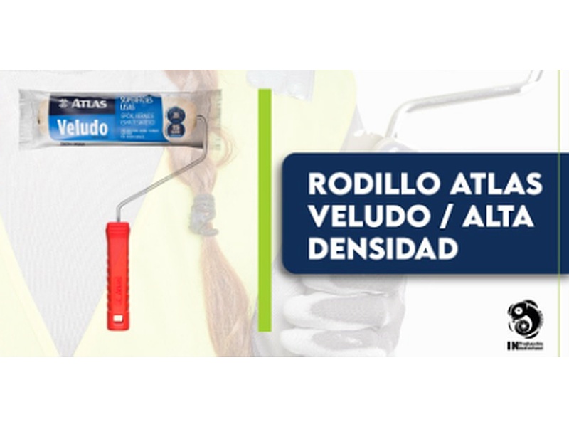 Rodillo Atlas Veludo Alta Densidad Ecuador