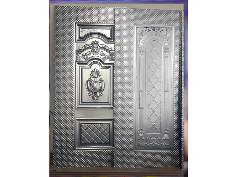Puerta de Aluminio Gris Ecuador