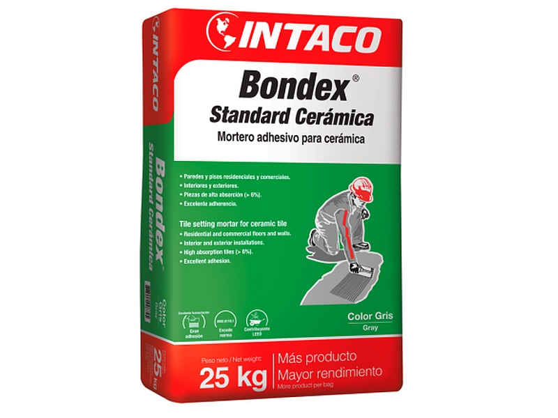 Mortero Adhesivo para Cerámica Bondex Ecuador