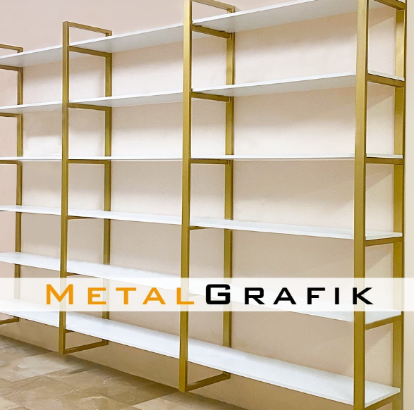 Estantería de Metal Dorado Ecuador
