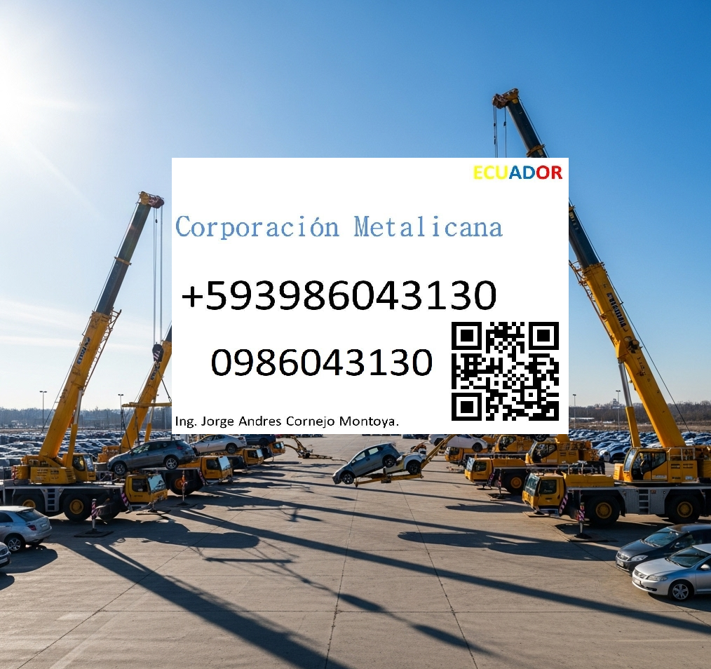 Empresa con servicio de alquiler venta y mantenimiento de gruas en Guayaquil Samborondón Ecuador