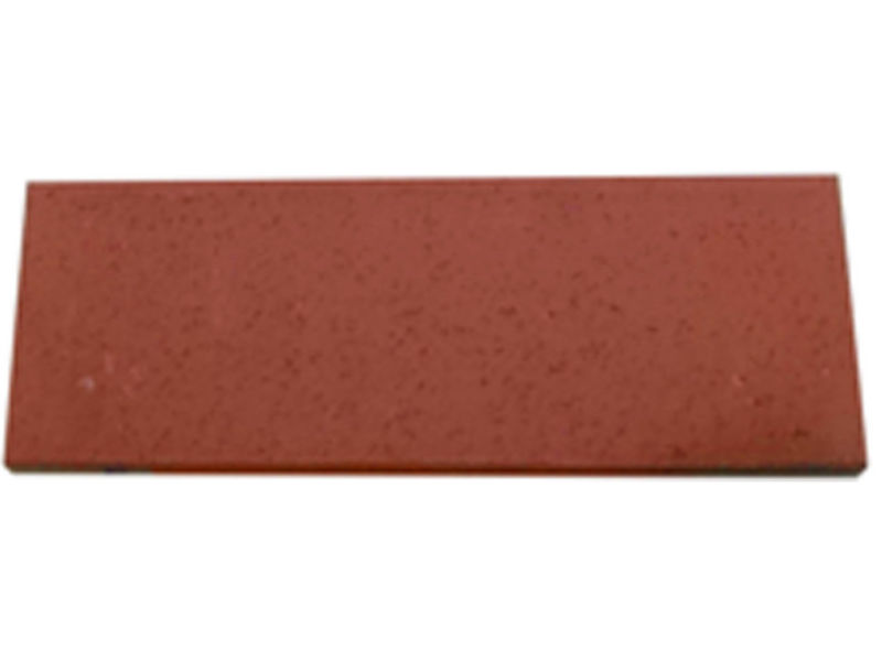 Fachaleta gres Rust rojo 7.5x30 cm.