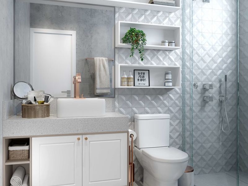 BAÑO COLONIAL BRANCO