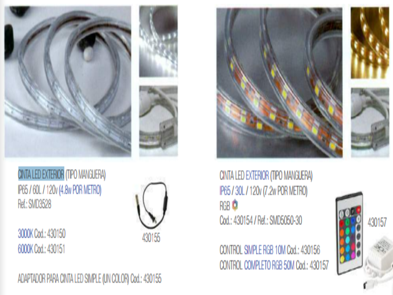 CINTA LED EXTERIOR