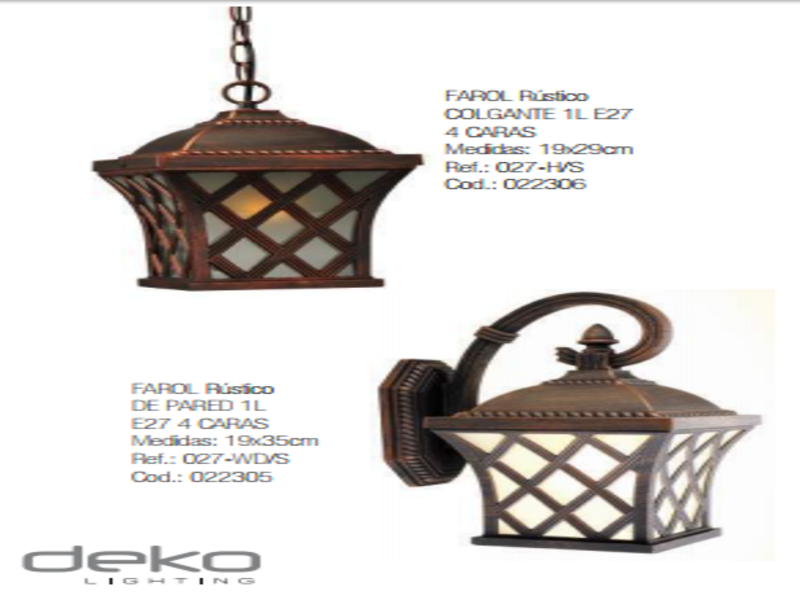 FAROL Rústico 1