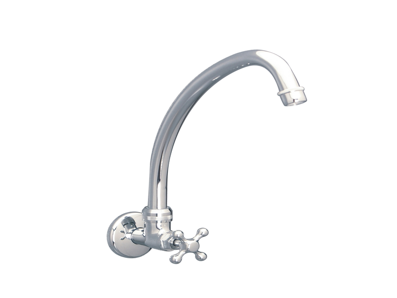 LLAVE DE PARED PARA COCINA PICO ALTO