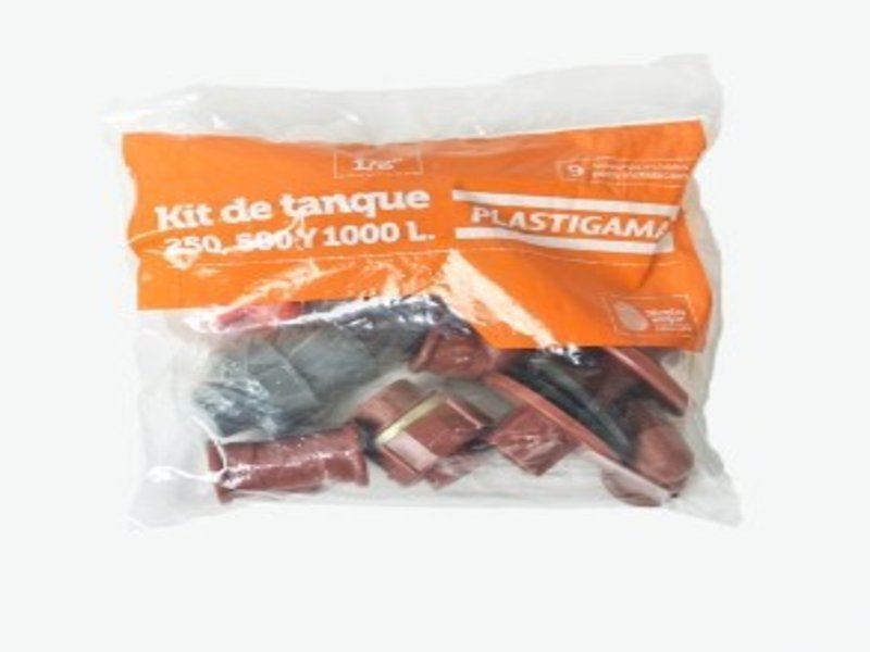 TANQUE CONICO STANDAR DE 250 Lts. CON KIT ½