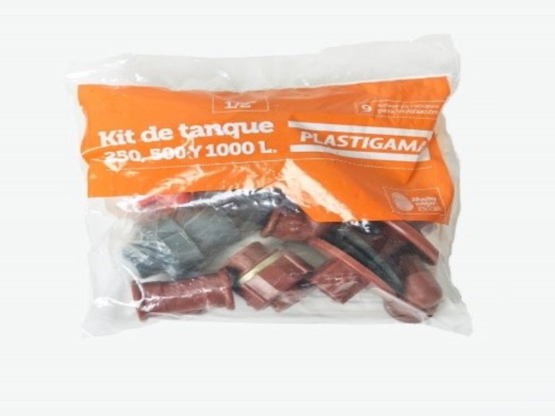 TANQUE CONICO STANDAR DE 1000 Lts. CON KIT ½