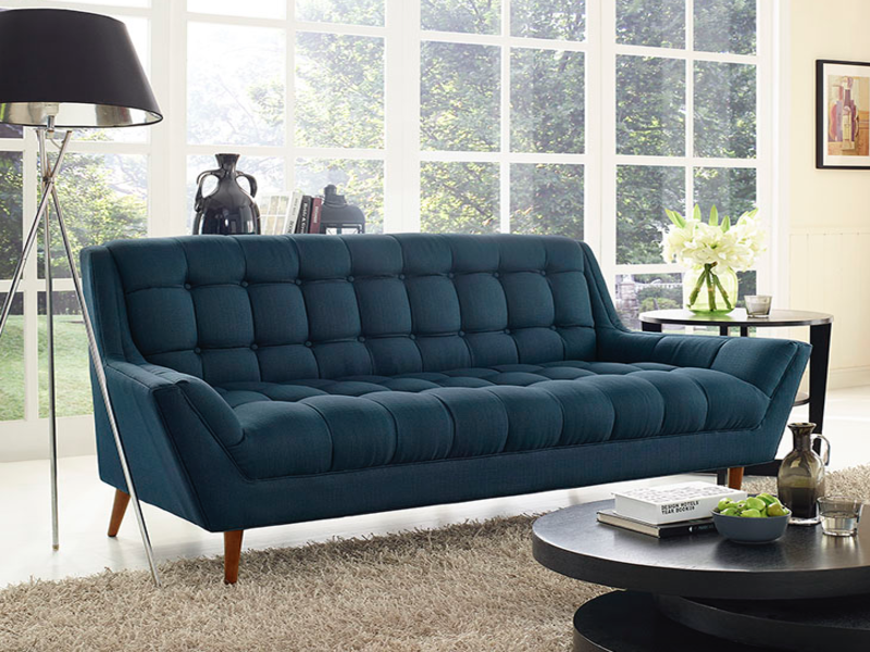 Sofá Response Fabric Loveseat Modway