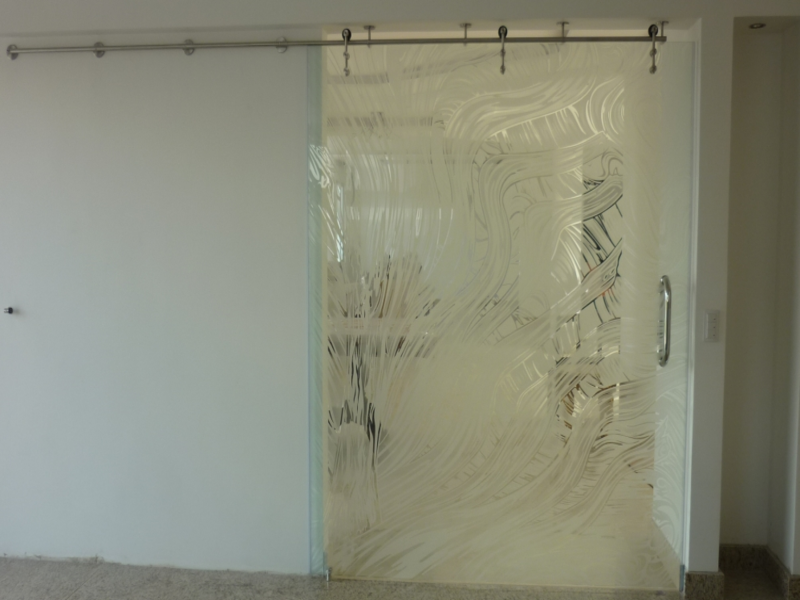Puerta corrediza Castech